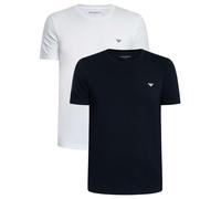 2 Pack Lounge Crew T-Shirt Blue/White S