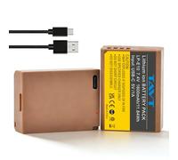 2 Pack LP-E10 Battery with Type-C Charging Port for Canon EOS 1100D 1200D 1300D, 1500D 2000D 3000D 4000D, Rebel T3, T5, T6, T7, T100, Kiss X50, X70 X80, X90