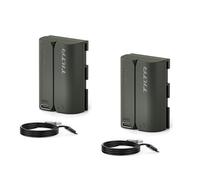 2 Pack LP-E6P 2400mAh Rechargeable Battery with USB-C Input | Compatible with Canon EOS R5 Mark II, R6 Mark II, R7, R6, R5, R, 5D Mark IV, 6D, 7D Mark II, 90D, 80D, 70D, 60D, 60Da TLP-E6P-GN-2