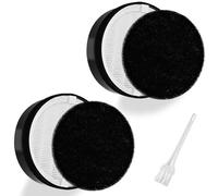 MalhSlix 2 Pack LV-H132 Replacement Filter Compatible for LEVOIT LV-H132 Air Purifier LV-H132-RF, H13 True HEPA Filter, Activated Carbon Filter, Replace Part LV-H132-RF