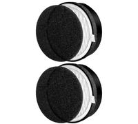 2 Pack LV-H132 Replacement Filter for LEVOIT LV-H132 Air Purifier, 3-in-1 Nylon Pre-Filter H13 True HEPA and Activated Carbon, Against Dust Pollen Smoke, Part # LV-H132-RF