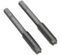 Loops 2 PACK - M10 x 1.5mm Taper & Plug Tap Set - Premium Steel - Socket Threading Bit in Metallics Loops Metallics