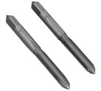 Loops 2 PACK - M6 x 1mm Taper & Plug Tap Set - Premium Steel - Socket Threading Bit in Metallics Loops Metallics
