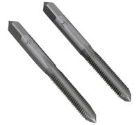 Loops 2 PACK - M6 x 1mm Taper & Plug Tap Set - Premium Steel - Socket Threading Bit in Metallics Loops Metallics