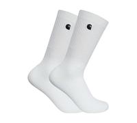 2 Pack Madison Socks White One Size