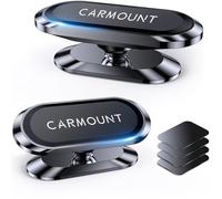 【2-Pack】 Magnetic Car Holder Dashboard【Strong Magnets】 carmount 2.0 Magnetic Phone Mount【360°Rotation】 Car Mount for Cell Phone Holders for Your Car for All Smartphones & All Car Models