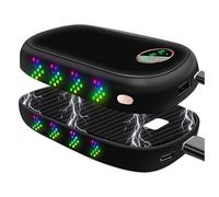 2 Pack Magnetic Electric Hand Warmer 10000 mAh, Hand Warmer Rechargeable Split USB-C/10 Hrs Warmth 3 Levels Heat Up to 140℉ for Outdoor/Indoor/Working/Studying