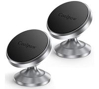 【2-Pack】 Magnetic Phone Holder for Car Phone Holder Mount【Strong Magnet】 Phone Mount for Car Mount for iPhone Magnetic Car Phone Holder【4 Plate】 soporte de telefono para carro