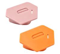 2 Pack Magnetic Seam Guide for Sewing Machine - Polygonal Stitch Guide with Strong Magnet, for Straight & Curved Seams, Fits Most Brother Singer Janome Pfaff & Other Home Machines