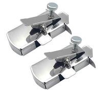 2 Pack Magnetic Seam Guide for Sewing Machines, Quilting and Stitching Alignment Tool, Strong Magnet Sewing Guide for Straight and Curved Seams, Compatible with Most Domestic and Overlocker Machines