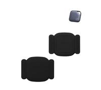 2 pack Magnetic Silicone Case For UGREEN FineTrack Anti-Loss Tracker,daunke Full Protection Cover(suitable for Elderly,Pets,Backpack,Luggage,Kids,Keys) Scratch-Resistant,Black