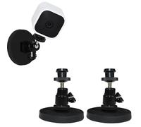 2 Pack Magnetic Wall Mount Bracket Compatible with Blink Outdoor 4th/3rd Gen,Blink Mini/Mini 2,Blink XT/XT2,Blink Indoor,No Drilling Adjustable Magnet Camera Mount,Attached to Magnetic Surfaces