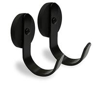 2 Pack Magnetic Wreath Hanger, Holds Up to 13lbs Strong N52 Neodymium Magnetic Hooks for Towel Coat Umbrella Indoor Hanging, Garland Hook for Metal Front Door Wreath Hanger