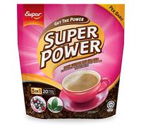 2-Pack / Malaysia Brand/Super Power 5 In 1 Premium Instant Coffee/With Herbal Extract of Kacip Fatimah & Collagen/Delicious Health Boost For Ladies/A Shot Of Collagen In Your Morning Coffee/20s x 22g/pack