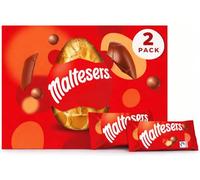 2 Pack Maltesers Chocolate Easter Eggs Milk Chocolate Easter Egg & Maltesers Teasers chocolate bags, Perfect for Easter Egg Hunt, gift, or treat