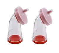 2 Pack Manual Sesame Seed Mill,Hand Flaxseed Grinder,Rotatable Seasoning Grinding Bottle,Easy Twist for Rice,Salads, Noodles & Stir-Fries