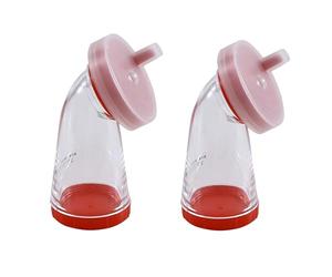 2 Pack Manual Sesame Seed Mill,Hand Flaxseed Grinder,Rotatable Seasoning Grinding Bottle,Easy Twist for Rice,Salads, Noodles & Stir-Fries