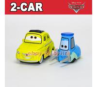 2-Pack Mattel Disney Pixar Cars 2 Luigi & Guido 1:55 Diecast Car Toy, NEW Loose