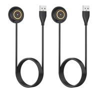 2 Pack MCC3 1A/1.5A/2A Magnetic Charger Cable for Olight Flashlight Black | USB Charging Cord Replacement Olight Chager for Odin/Odin Mini/Arkfeld/Seeker 4 Pro/Marauder Mini/Warrior 3s/Perun 3/2