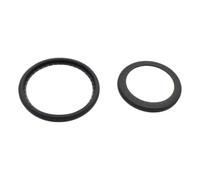 2 Pack Medical Grade Silicone Diaphragm for Stethoscope Without Tools Secure Closure Structure Permanent Stethoscope Diaphragm