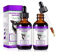 2 pack Melatonin for Dogs & Cats, Anxiety Relief, for Small to Large Dog Breeds