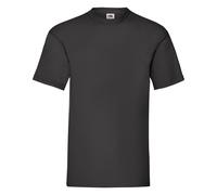 2 Pack Mens Plain T-Shirts Crew Neck Short Sleeve Fruit Of The Loom Tees S-5XL