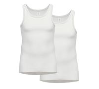 2-Pack men's vests DOPPELRIPP by Ammann 226212 Size M-XXL in White