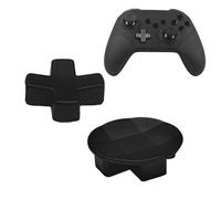 2 Pack Metal D-Pads for Xbox One Elite Series 2 Directional Arrow Button, Standard D pad and Faceted D Pad Replacement Accessories for Xbox One Elite Series 1/2 Controller