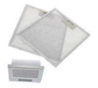 2-Pack Metal Grease Filter Mesh for Range Hood Universal Cooker Hood Strainer Kitchen Supplies for Effective Oil Filtration and Ventilation