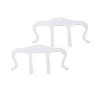 2 Pack Metal Music Book Clips Page Holders for Reading, Sheet Music Stand, Piano, Book & Keyboard Ideal for Musicians (Silver)