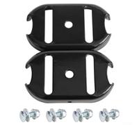 2 Pack Metal Snowblower Skid Shoes Replacement for Murray 1727854BMYP - Adjustable Glide Runners for Models 102-190C D Series for E Series L LA X110-X165 - Black Steel 5.5x3.3 Inch