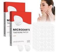 2 Pack MicroDarts TAG'Gone Patch, Micro Dart Pimple Patches Gently Eliminate Pimples, Spot Patches, Skin Tag Patches Microdarts Nano Patch Spot Stickers 144PCS/Box for All Skin Types