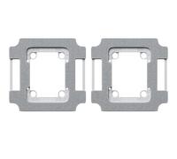 2 Pack Microfiber Cleaning Pad with Holder Kit for ECOVACS WINBOT W3 Omni Window Cleaning Robot Replacement Part, Easy Tool-Free Mounting