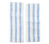 2 Pack Microfiber Mop Cloth Replacement for Vaporetto Kit and Vaporflexi Brush, for Pro 3.0, Classic, Pro, Pro 3000, Edition, Evolution Steam Cleaners, 35 x 13 cm