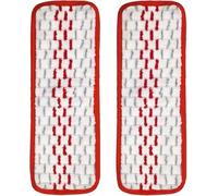 2 Pack Microfibre Floor Mop Cloth Replacement for Vileda UltraMax Mop Refill Washable Spray Flat Mop Pads