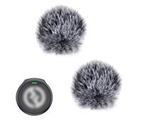 2-Pack Microphone Windscreen for Hollyland Lark M2 Mic, Furry Wind Cover