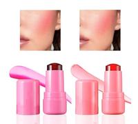2 Pack Milk Jelly Blush, Milk Makeup, Revolution Beauty, Revolution Blush, Milk Jelly Blush Stick, Jelly Blush Pink Blush Stick, for Cheek, Eyes, Lip