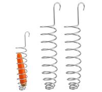 2 Pack Millet Spray Holder for Parrots, Parakeet Treat Skewer Feeder Budgie Toys, Bird Food Holder Cage Accessories, Fruit and Vegetable Holders for Budgie Parakeet Cockatiel Cage Feeding, Silver