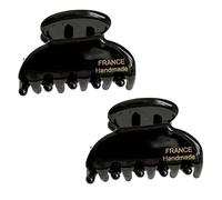 2 Pack Mini Acetate Hair Claw Clips 1.6 Inch, Small Strong Hold Jaw Clips for Women Girls, Cute Tiny Hair Clamps for Bangs Half Up Hairstyles (Style A 2 Pcs)