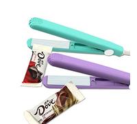 2 Pack Mini Bag Sealer - Handheld Food Sealer & Resealer for Chip, Plastic & Snack Bags