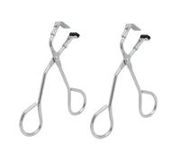 2 Pack Mini Eyelash Curler for Ends Silicone Eyelash Curler with Refill Pads Mini Lash Curler No Pinching Fits All Eyelash Shapes Small Segmented and Precision Press Tool for Dramatic Lash Look