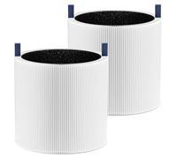 2 Pack Mini Max Air Filter Replacement, Filter Compatible with BLUEAIR Blue Pure Mini Max Air Purifier, True HEPA H13 + Activated Filter