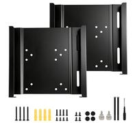 2 Pack Mini PC Mount Compatible with Lenovo ThinkCentre Tiny, Wall VESA and Under Desk Mount for Lenovo ThinkCentre Tiny Desktops M600 M700 M710Q M715q M720Q M800z M900 M910Q Mini Desktop Bracket