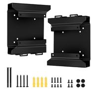 2 Pack Mini PC VESA Mount Compatible with HP Desktop Mini, Wall VESA and Under Desk Mount for HP Pro Mini 260 400,for HP ProDesk 400 405 600,for HP EliteDesk 705 800 805