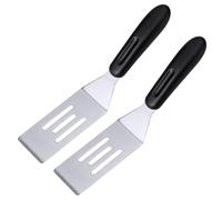 2 Pack Mini Spatula Stainless Steel Small Spatula For Kitchen, Metal Spatula For Cooking Brownie Cookie Lasagna, Pie Server, Cake & Pancakes Serving Spatulas