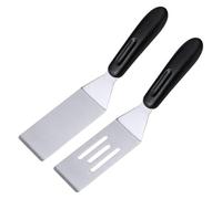 2 Pack Mini Spatula Stainless Steel Small Spatula For Kitchen, Metal Spatula For Cooking Brownie Cookie Lasagna, Pie Server, Cake & Pancakes Serving Spatulas