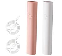 2 Pack Mini Uv Led Nail Lamp, Portable Gel Polish Dryer, Handheld Cordless Rechargeable Nail Light With Lithium Battery For Travel & Home Use