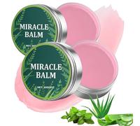 2 Pack Miracle Balm - Fast-Absorbing Herbal Joint Cream for Legs, Feet, Hands & Back, Non-Sticky Plant-Based Formula, Helps Soothe Joint & Muscle Tension, Moisturizing Care (60g Each)