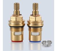 2 Pack Mixer Tap Cartridge Brass Ceramic Tap Valve Cartridge Replacement for Franke Eiger SP3561 Kitchen Tap (WRAS Approved)