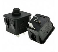 2 Pack Momentary Foot Switch for Children Electric Cars 6V 12V 24V Systems Plunger Type Accelerator Pedal Reset Control